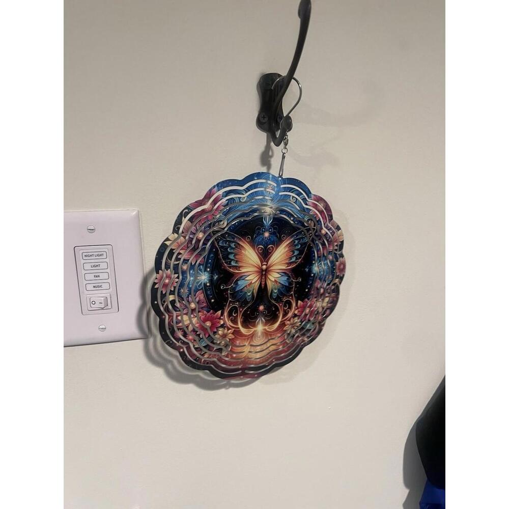 Butterfly Wind Spinner 8”